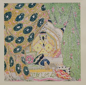 Design de paysage oriental - Leon Bakst